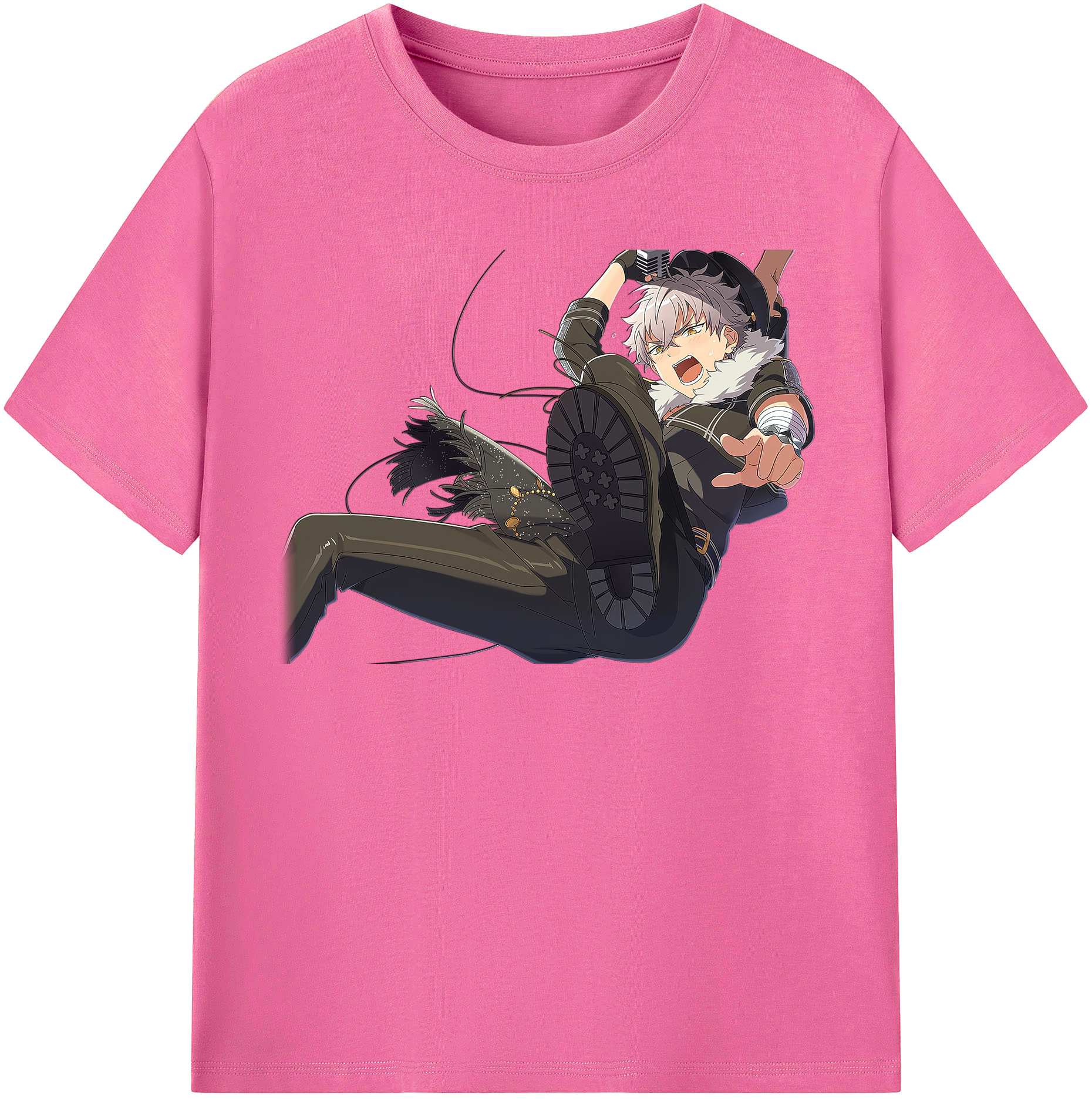 （画像用） あんさんぶるスターズ! Ensemble Stars レディースカジュアルプリントTシャツ（綿100％）